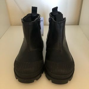 H&M black chunky boots - Toddler 7.5 BNWT
